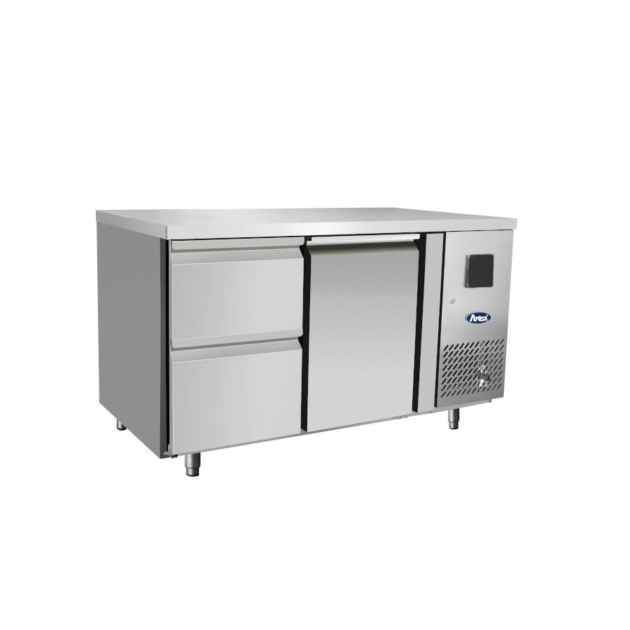 Tavolo refrigerato 700 TN 1 porta GN1/1 + cassettiera 1/2